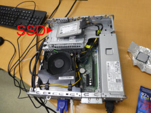 交換作業終了です!