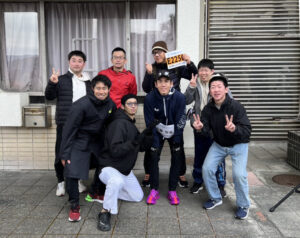 オレンジビーチマラソン参加メンバー記念写真